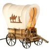 Accent Plus Covered Wagon Western-Style Table Lamp