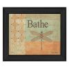 "Bathe" By Becca Barton; Printed Wall Art; Ready To Hang Framed Poster; Black Frame