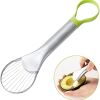 1pc Avocado Tool; Fruit Avocado Cutter Core Separator Knife Tool; Multifunctional Avocado Knife; Slicer Masher Pitter Peeler For Home Kitchen Kitchenw