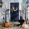 Halloween Wreath Decoration Front Door Window Hanging Decoration Wreath