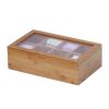 Oceanstar Bamboo Tea Box