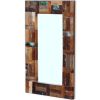 vidaXL Mirror Solid Reclaimed Wood 31.5"x19.7"