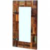 vidaXL Mirror Solid Reclaimed Wood 31.5"x19.7"