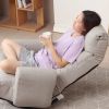 Adjustable head and waist; game chair; lounge chair in the living room; 360 degree rotatable sofa chair; Rotatable seat Leisure Chair deck chair