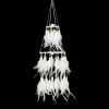 Manual Night Light Double Layer Dreamcatcher Wind Chimes Pendant Room Decoration