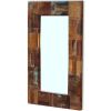 vidaXL Mirror Solid Reclaimed Wood 31.5"x19.7"