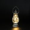 1pc Retro Portable Flameless Candle Lamp; LED Luminous Night Light Creative Small Oil Lamp; Holiday Decoration Ornament; Creative Atmosphere Lamp; Cre