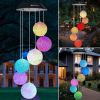 Yard Decor Lights; Solar Butterfly Chimes; 2023 Gifts for Mom/Dad/Women/Grandma/Wife/Daughter/Sister/Aunt/Nana/Grandfather/ ; Father Birthday Gifts; M