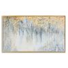 Top Selling Handmade Abstract Oil Painting Wall Art Modern Minimalist Bright Color Gold Foil Picture Canvas Home Decor For Living Room Bedroom No Fram