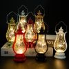 1pc Retro Portable Flameless Candle Lamp; LED Luminous Night Light Creative Small Oil Lamp; Holiday Decoration Ornament; Creative Atmosphere Lamp; Cre