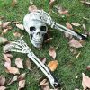 Halloween Decor Realistic Skull Hand Bone Skull Props Skull Ornaments