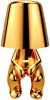 Thinker Lamp Collection; Bedside Touch Control Table Lamp Cordless Led Nightstand Desk Lamp Creative Golden Man with Dimmable Brightness for Living Ro