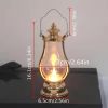 1pc Retro Portable Flameless Candle Lamp; LED Luminous Night Light Creative Small Oil Lamp; Holiday Decoration Ornament; Creative Atmosphere Lamp; Cre