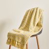 Tassel Thread Blanket Geometry Woven Office Air Conditioner Lunch Break Towel Blanket Shawl Sofa Bedroom Vintage Lattice Splice